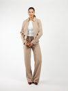 Kate | Wide leg pantalon | Taupe | Tall