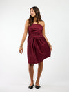 Donna Dress | Bordeaux | Tall