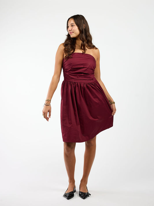 Donna Dress | Bordeaux | Tall