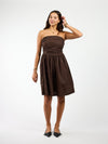 Donna Dress | Dark brown | Tall