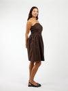 Donna Dress | Dark brown | Tall