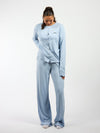 Nora pyjama top | Co-ord set | Blauw | Tall