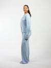 Nora pyjama top | Co-ord set | Blauw | Tall