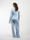 Nora pyjama top | Co-ord set | Blauw | Tall