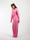 Nora pyjama pants | Co-ord set | Roze gestreept | Tall