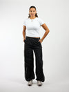 Noor Parachute Pants | Zwart | Tall