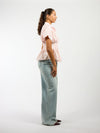 Leela getailleerde blouse | Lichtroze | Tall