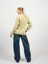 No Inspiration Tee | Khaki met roze | Tall