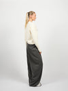 Camille knit | Off-white | Rode opdruk | Tall