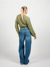 Franky Cropped Knit | Pistachio | Tall