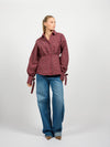 Millie blouse | Rood geruit | Tall