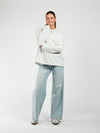 Fleurs Sweater | Grey | Tall