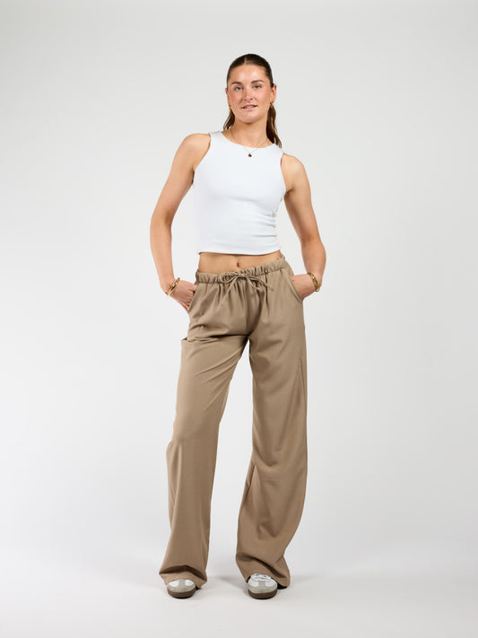 Lize pants | Taupe | Tall