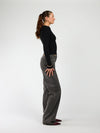 Liza long sleeve top | Black | Tall