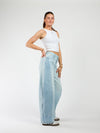 Olivia Balloon Jeans | Mid-waist | Mixed denim | Tall