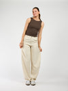 Bobby Balloon Pantalon | Cream | Tall