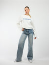 Florence Tee | Navy print | Tall