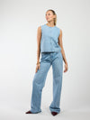 Lulu | Wide Leg Jeans | Blauw | Tall