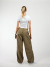Noor Parachute Pants | Groen | Tall