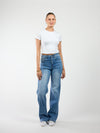 Maddy Wide Leg Jeans | Blue | Stretch | Tall