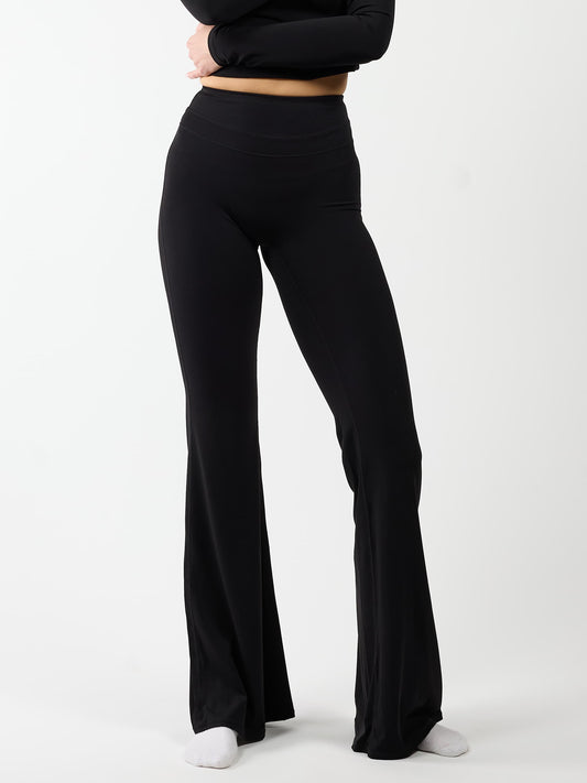 Flared legging | Sport | Zwart | Tall