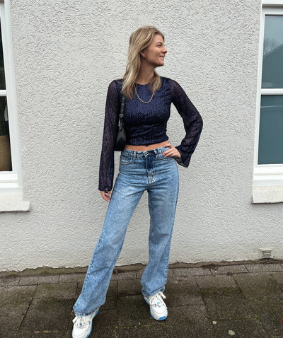 Julie Baggy Wide Leg Jeans | Tall