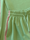 Izzy pants | Green | Pink stripe | Tall