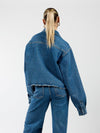 Indy | Co-ord | Denim jacket | Blauw | Stretch | Tall