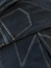 Iza | Super Wide Leg Jeans | Stretch | Donkerblauw | Tall