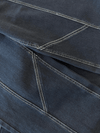 Iza | Super Wide Leg Jeans | Stretch | Donkerblauw | Tall