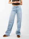 Jade Super Wide Leg Jeans | Mid waist | Blue | Tall