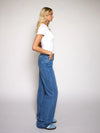 Jade Super Wide Leg Jeans | Mid-waist | Blue | Tall
