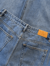 Jade Super Wide Leg Jeans | Mid-waist | Blue | Tall