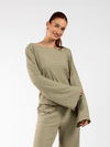 Jolie top | Co-ord set | Tall | Olive green