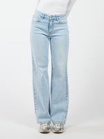 Josie | Mid Waist Jeans | Lichtblauw | Stretch | Tall