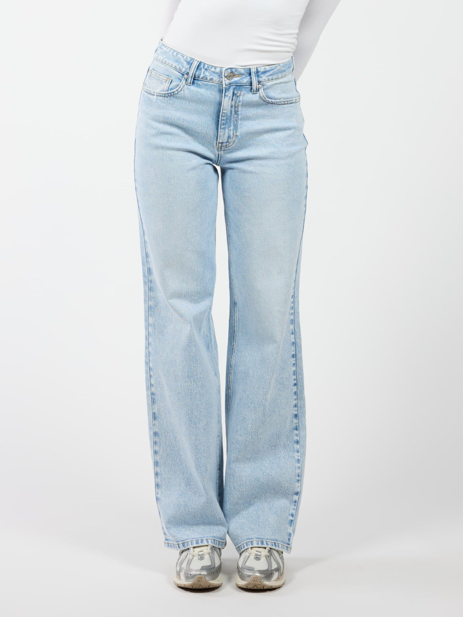Josie | Mid-Waist Jeans | Light Blue | Stretch | Tall