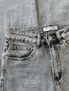 Lizza Mid Waist Jeans | Light grey | Stretch | Tall