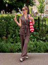 Loes Pantalon | Bruin | Tall