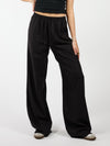 Lauren pants | Linnen | Zwart | Tall