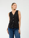 Lauren waistcoat | Black | Tall