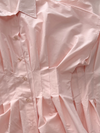 Leela getailleerde blouse | Lichtroze | Tall