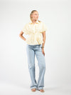 Leela fitted blouse | Yellow | Tall
