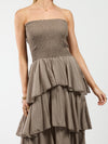 Levy Dress | Taupe | Tall