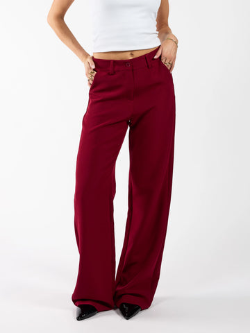 Lily Pantalon | Bordeaux | Tall