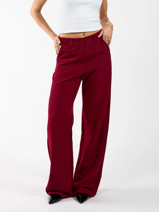 Lily Pantalon | Bordeaux | Tall