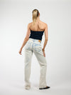 Lola Low/Mid Waist Jeans| Washed Light Blue | Tall
