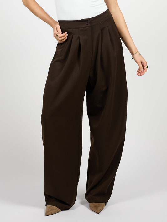 Loulou pants | Bruin | Tall