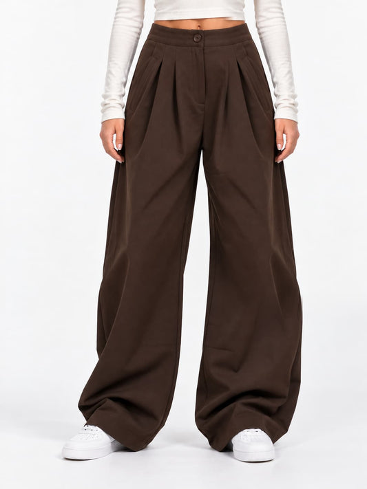 Loulou pants | Bruin | Tall