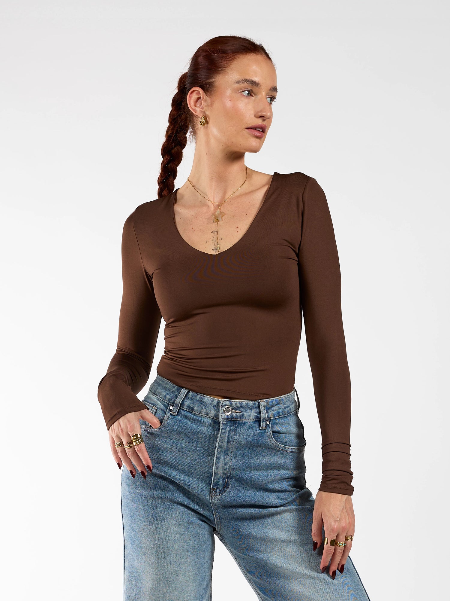 Lovi V-top | Bruin | Tall