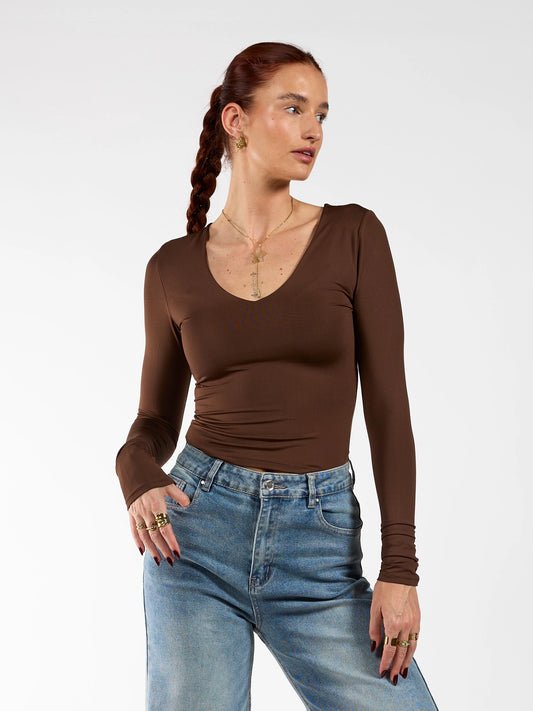 Lovi V-top | Bruin | Tall